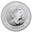 2021 Australia 1 oz Silver "Golden Eagle" Nugget BU